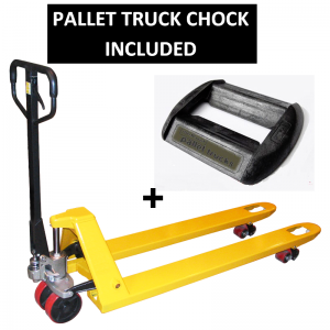 EURO PALLET TRUCK AND CHOCK