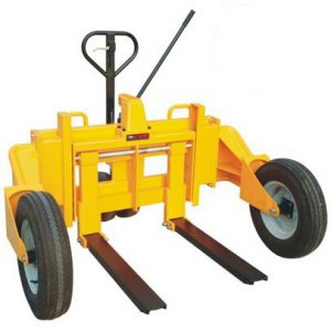 1200kg capacity adjustable forks hand pallet truck