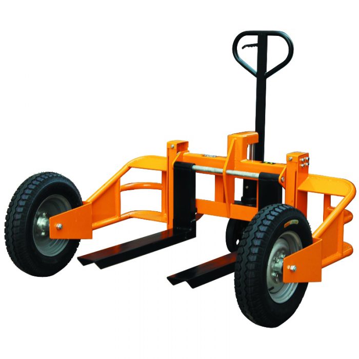 1250kg capacity rough terrain pallet truck