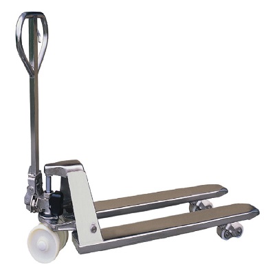 Wide Stainless Steel Pallet Truck
