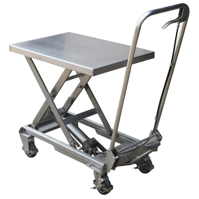 100kg Stainless Steel Scissor Lift Table