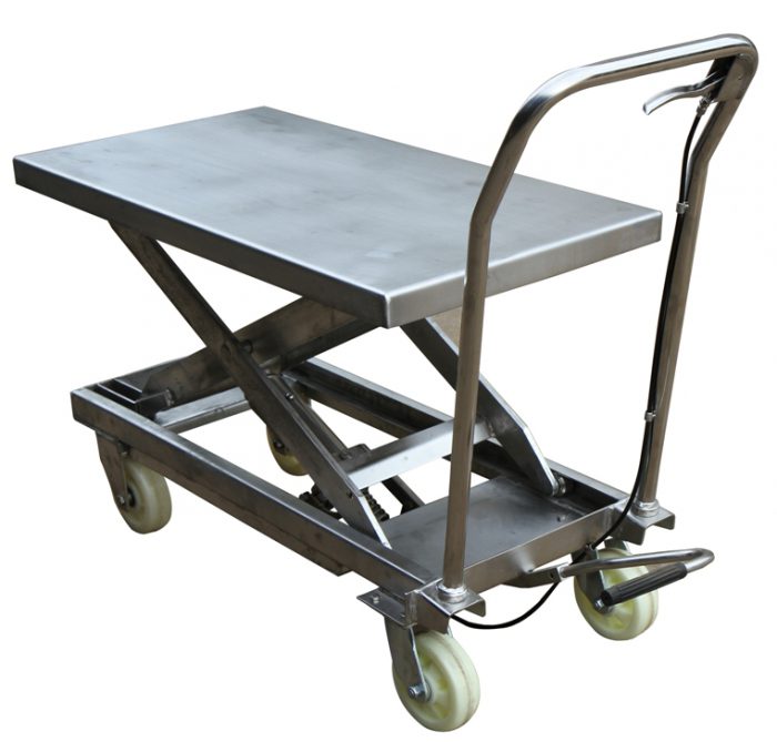 Stainless Steel Scissor Lift Table
