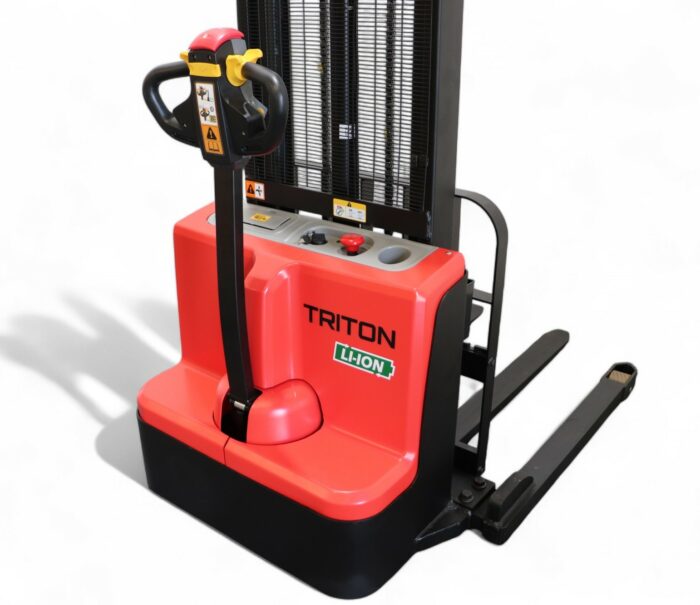 TRITON STRADDLE STACKER RED