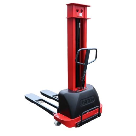 Midland Pallet Trucks Adds Innovative VANGO 1000 Semi-Electric Self-Loading Stacker to Range