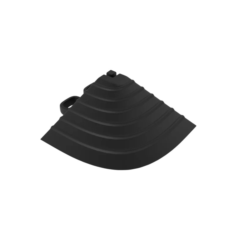 Black Corner Edges Vented Interlocking Garage Tiles Black Corner Edges Vented Interlocking Garage Tiles